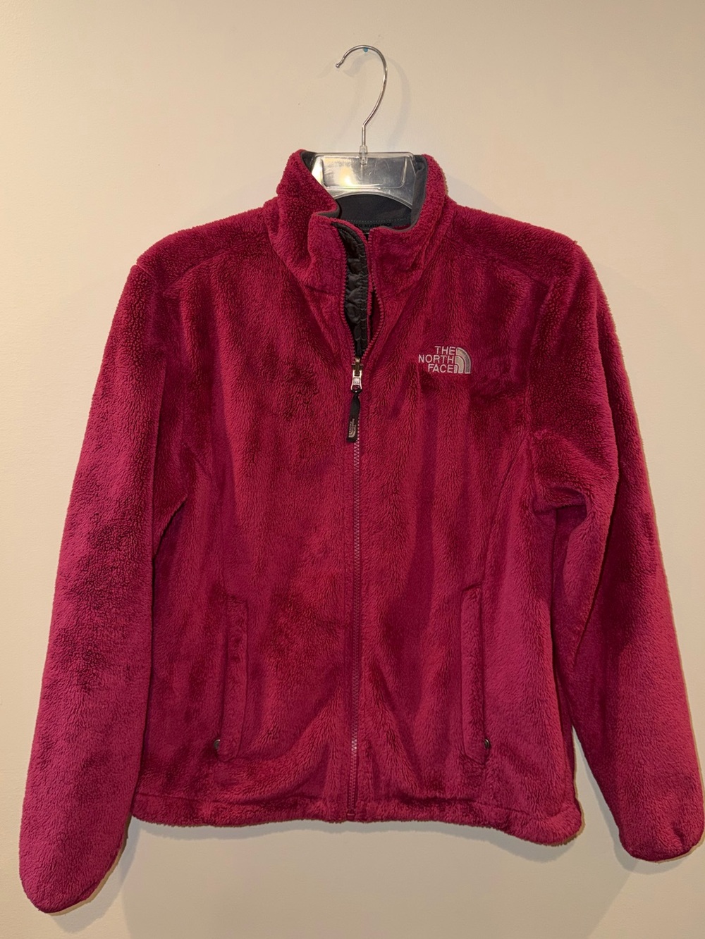 The North Face Cranberry Plush Full-Zip Fleece Jacket